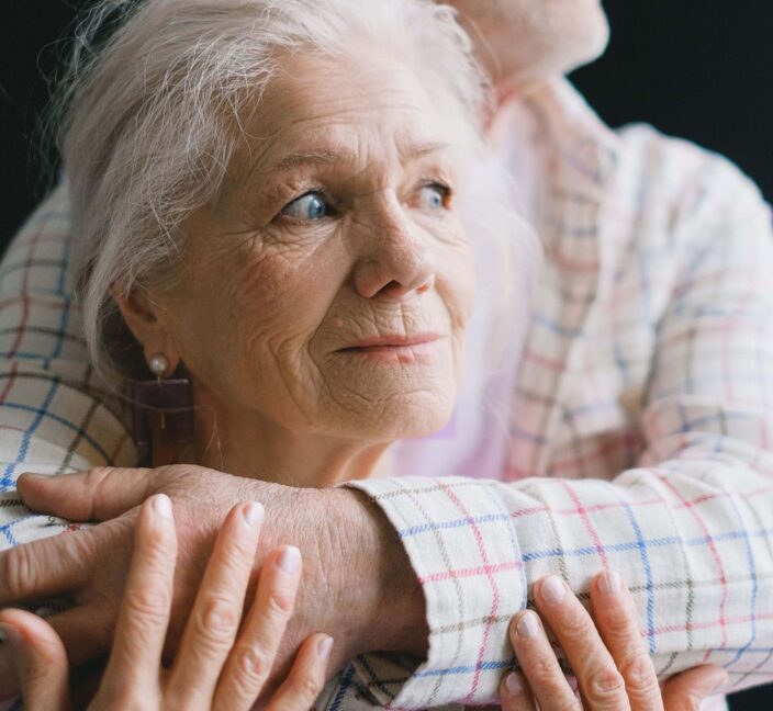 Elderly couple